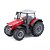 Miniatura trator Massey Ferguson 1:50 bburago - Imagem 1