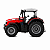 Miniatura trator Massey Ferguson 1:50 bburago - Imagem 2