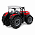 Miniatura trator Massey Ferguson 1:50 bburago - Imagem 3
