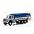 International WorkStar Tanker Truck Gulf Oil 2018 1/64 Greenlight - Imagem 1