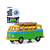 Volkswagen Samba Bus Kombi Com Prancha 1/64 Greenlight V-dub - Imagem 2