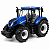 Miniatura trator New Holland T7315 1:50 bburago - Imagem 1