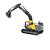 Escavadeira Volvo EC220E 1:50 Bburago - Imagem 3
