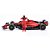 Miniatura Ferrari F1 Sf23 Piloto #55 Sainz 1:24 Bburago - Imagem 3