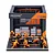 Miniatura McLaren F1 2024 MCL38 Diorama Pit Stop 1.43 Burago - Imagem 1