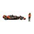 Fórmula 1 McLaren MCL38 Norris Miami c/ Piloto 1:24 Bburago - Imagem 2