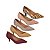 Scarpin Feminino Vizzano Salto Baixo 5cm Confortável Casual - Imagem 1