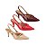 Sapato Scarpin Slingback Verniz com detalhes em fivela Salto 7 cm Vizzano - Imagem 1