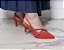 Sapato Scarpin Slingback Verniz com detalhes em fivela Salto 7 cm Vizzano - Imagem 5