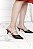 Sapato Tamanco Feminino Vizzano Salto 5cm Com Brilho - Imagem 2
