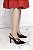 Sapato Scarpin Slingback Vizzano Verniz Feminino salto 10cm - Imagem 2
