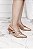 Scarpin Slingback Verniz Com Detalhes em Fivela Salto 5cm Vizzano - Imagem 4