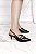 Scarpin Slingback Verniz Com Detalhes em Fivela Salto 5cm Vizzano - Imagem 6