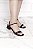 Sandalia Feminina Vizzano Bico quadrado Salto 3cm - Imagem 2