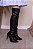 Bota Cano Alto Over Knee Bico Fino Feminina Vizzano Salto 9,5 cm - Imagem 2