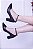 Scarpin VIZZANO Salto 7cm Com Bico Em Verniz Estilo Boneca - Imagem 4