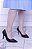 Scarpin Beira Rio Plissê Glam Salto 9cm - Imagem 2