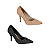Scarpin Beira Rio Plissê Glam Salto 9cm - Imagem 1