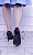 Scarpin Beira Rio Plissê Glam Salto 9cm - Imagem 4