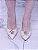 Scarpin BEIRA RIO com Detalhe em Dourado 9cm - Imagem 9