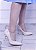 Scarpin 10cm Croco Verniz VIZZANO - Imagem 6
