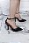 Scarpin com Tira de Pedraria Salto Taça 10cm - Imagem 6