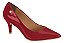 Scarpin VIZZANO em Verniz Salto 7cm Elegante Casual - Imagem 1