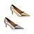 Scarpin 7cm Texturizado Metalizado Feminino Vizzano - Imagem 1