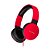 Headphone Dobrável New Fun P2 Multilaser Vermelho - PH270 - Imagem 1