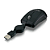 Mini Mouse retrátil USB black piano MO159 - Multilaser - Imagem 1