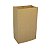 Saco de Papel Kraft Delivery Tamanho M 30 x 20 x 12 cm - Liso - Imagem 1