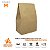 Saco de Papel Kraft Delivery Tamanho M 30 x 20 x 12 cm - Liso - Imagem 3