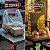 Saco de Papel Kraft Tamanho G 31 x 24 x 15,5 cm - Estampa Burger Black - Imagem 2