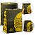 Saco de Papel Kraft Tamanho G 31 x 24 x 15,5 cm - Estampa Burger Black - Imagem 1
