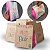 Saco de Papel Kraft Tamanho P 24 x 17 x 10 cm - Estampa Doce - Imagem 1