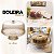 Boleira Alta Porta Bolo Com Tampa 23 cm X 26 cm Cristal - Imagem 2