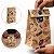Saco de Papel Kraft Tamanho PP 28 x 14 x 9,5 cm - Estampa Delivery - Imagem 1