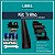 Kit Trilho p/ Porta de Correr 3,20m Preto c/ Suportes - Imagem 1