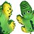 Kong Cozie Tuggz Alligator - Jacaré M - Imagem 3
