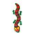 Pelúcia Resistente Salamandra Fire Biterz - Outward Hound - Imagem 1