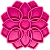 Comedouro Lento Mandala Etray Rosa - SodaPup - Imagem 1