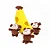 Pelúcia Interativa Burrow Monkey ‘n Banana - Zippy Paws - Imagem 2
