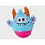 Pelúcia Little Monster João Bobo Tumbler Azul - Petta - Imagem 1