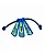 Brinquedo de Arremesso Kong Whirlz Rope - Imagem 4