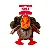 Pelúcia Kong Low Stuff Turkey M - Imagem 1
