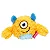 Pelúcia com Bola de Apito Baby Monster Amarelo P - Petta - Imagem 1
