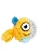 Pelúcia com Bola de Apito Baby Monster Amarelo P - Petta - Imagem 2