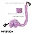 Pelúcia Elefante Roxo de Tromba Longa - Petta - Imagem 1