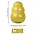 Kong Classic Gold Brinquedo Recheável - M - Imagem 3