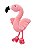 Pelúcia Flamingo Com Corda - Germanhart - Imagem 1